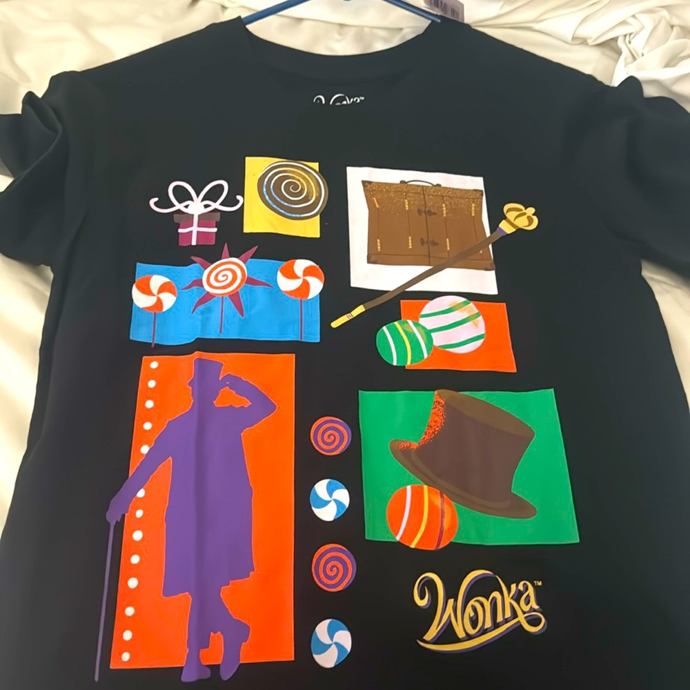 Willy wonka tshirt. Never wore new with tags!